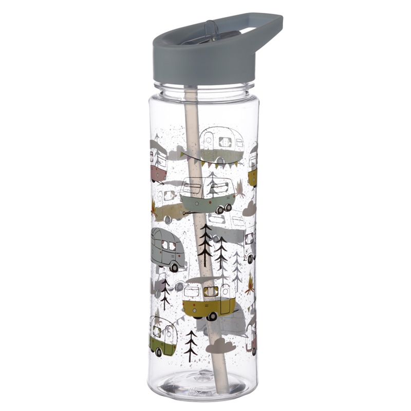 Borraccia Infrangibile con Cannuccia 550ml - Roulotte