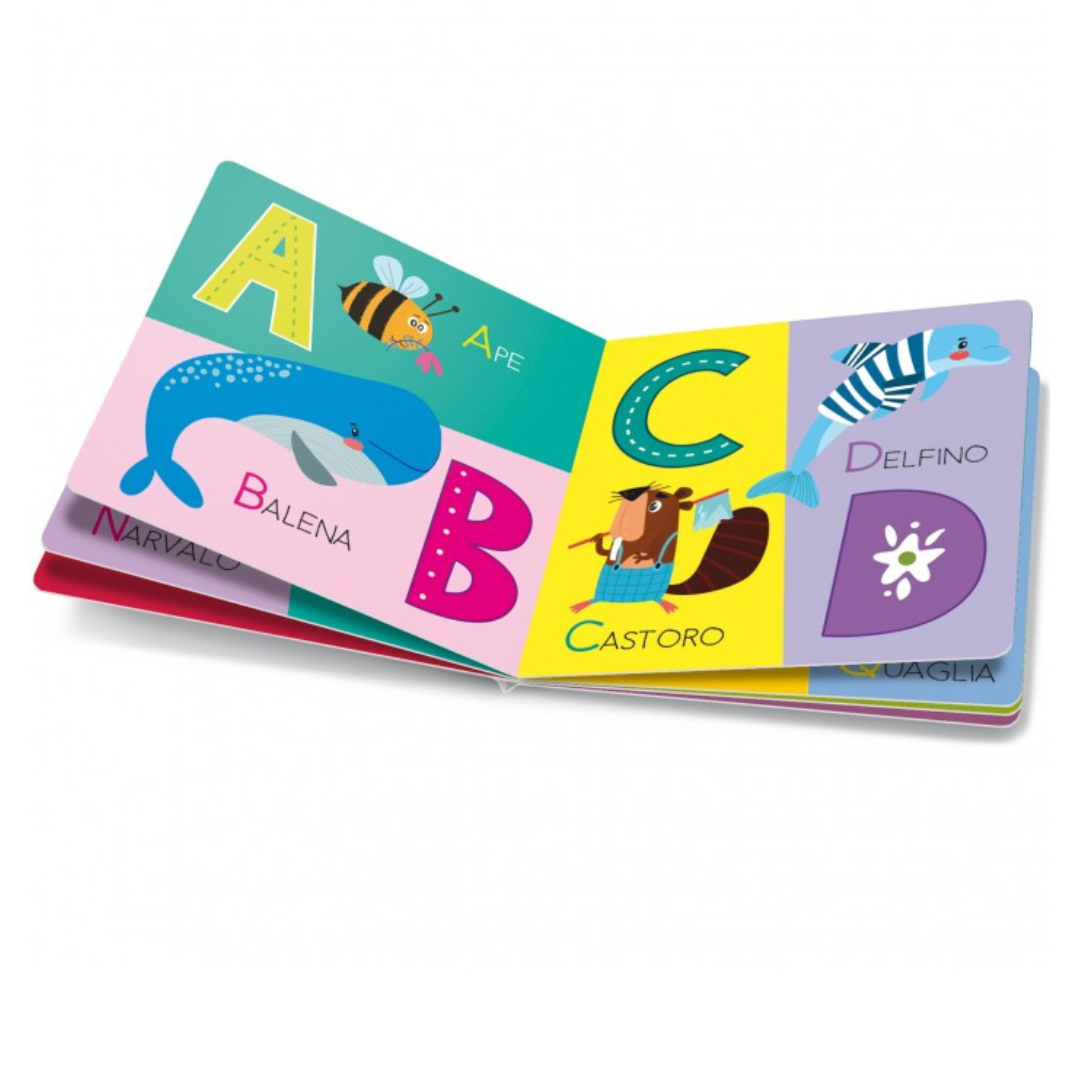Impariamo Giocando Libro-Tessere Cartonate - L' ABC degli Animali
