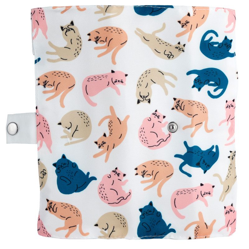 Set Posate Bambù con Custodia Lavabile - Gatti