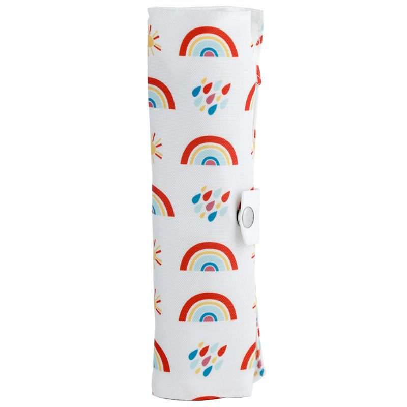 Set Posate Bambù con Custodia Lavabile - Arcobaleno