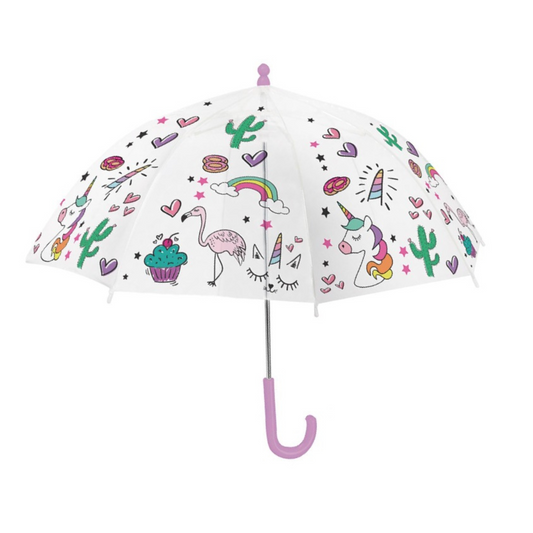Ombrello Bambini - Disegni/Unicorni