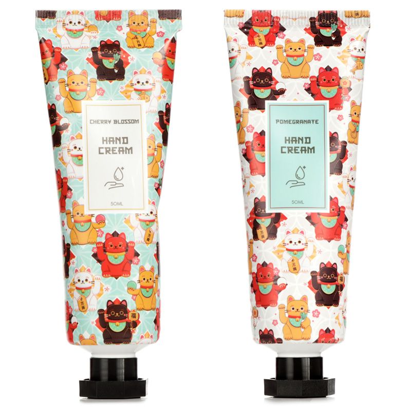 Crema Idratante Mani Vegan50ml - Melograno/Fiori di Ciliegio