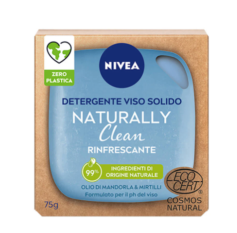 Naturally Clean Detergente Viso Solido - Rinfrescante