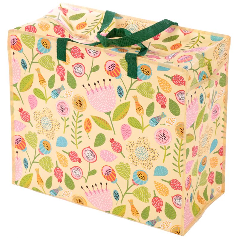 Sacca Bucato/Multiuso - Fiori e Foglie