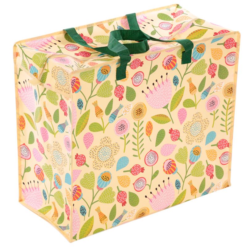 Sacca Bucato/Multiuso - Fiori e Foglie