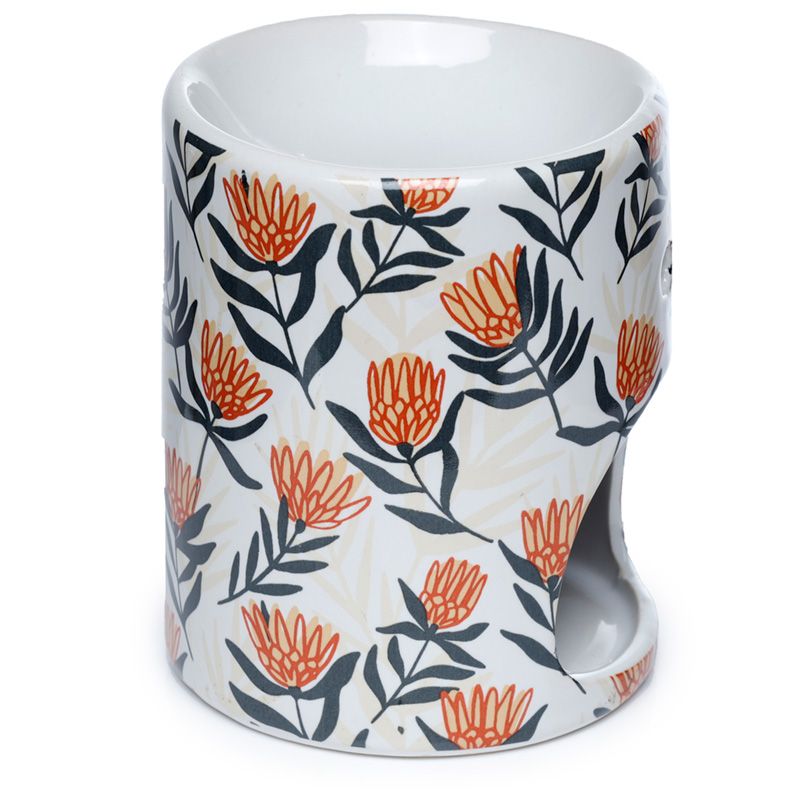 Brucia Essenza in Ceramica - Fiori Arancio