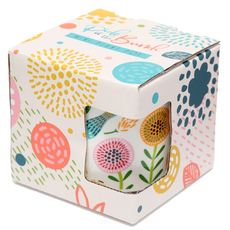 Vaso in Ceramica - Fiori e Foglie