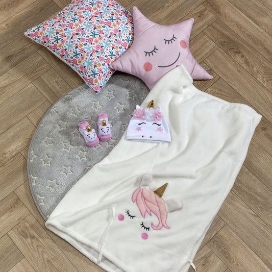 Set Regalo Cappellino e Calzini - Unicorni