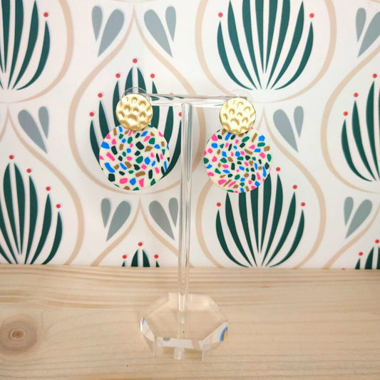 Orecchini Argilla Polimerica - Retrò Mix Forme