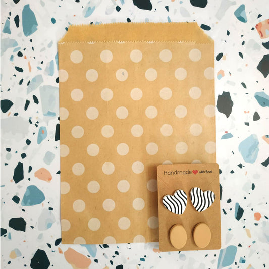 Orecchini in Resina  - Cuore e Ovale