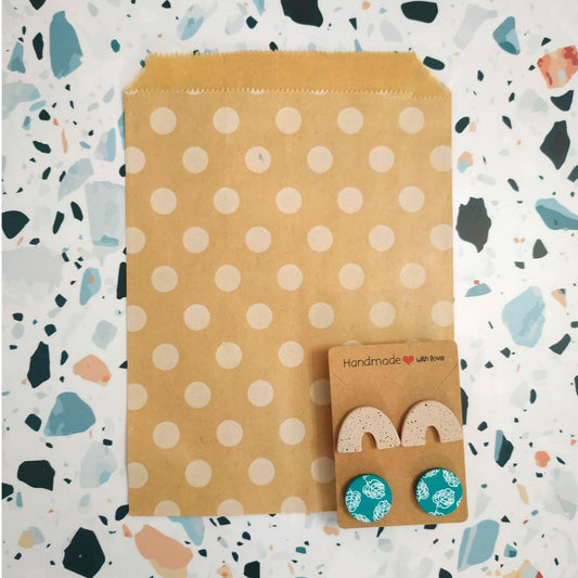 Orecchini in Resina  - Arcobaleno e Cerchio