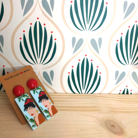 Orecchini in Poliresina - Visi