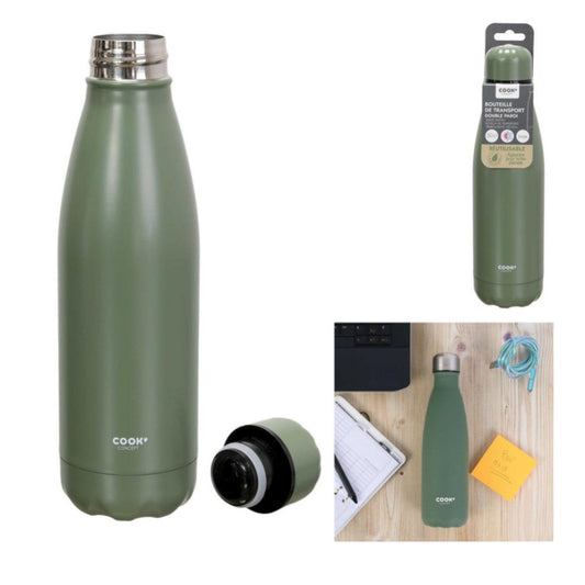 Borraccia Termica 500ml - Verde Militare