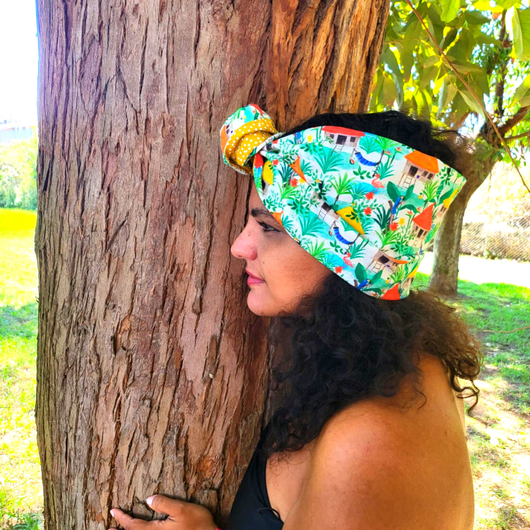 Fascia-Turbante Modellabile Handmade - Palafitta