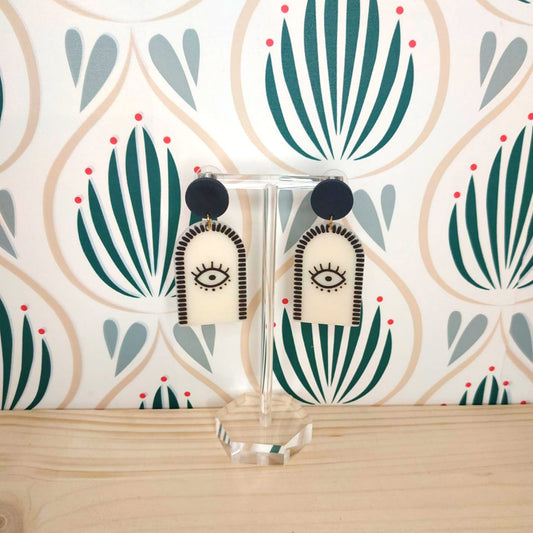 Orecchini in Poliresina - Occhio