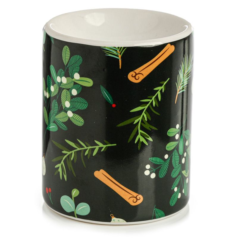 Brucia Essenza in Ceramica - Agrifoglio e Cannella