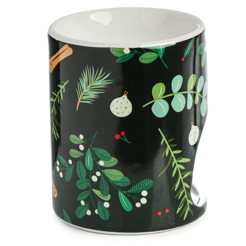 Brucia Essenza in Ceramica - Agrifoglio e Cannella