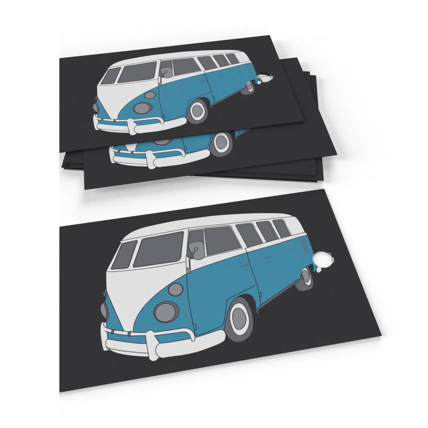 Carta Regalo con Etichetta - Mini Van