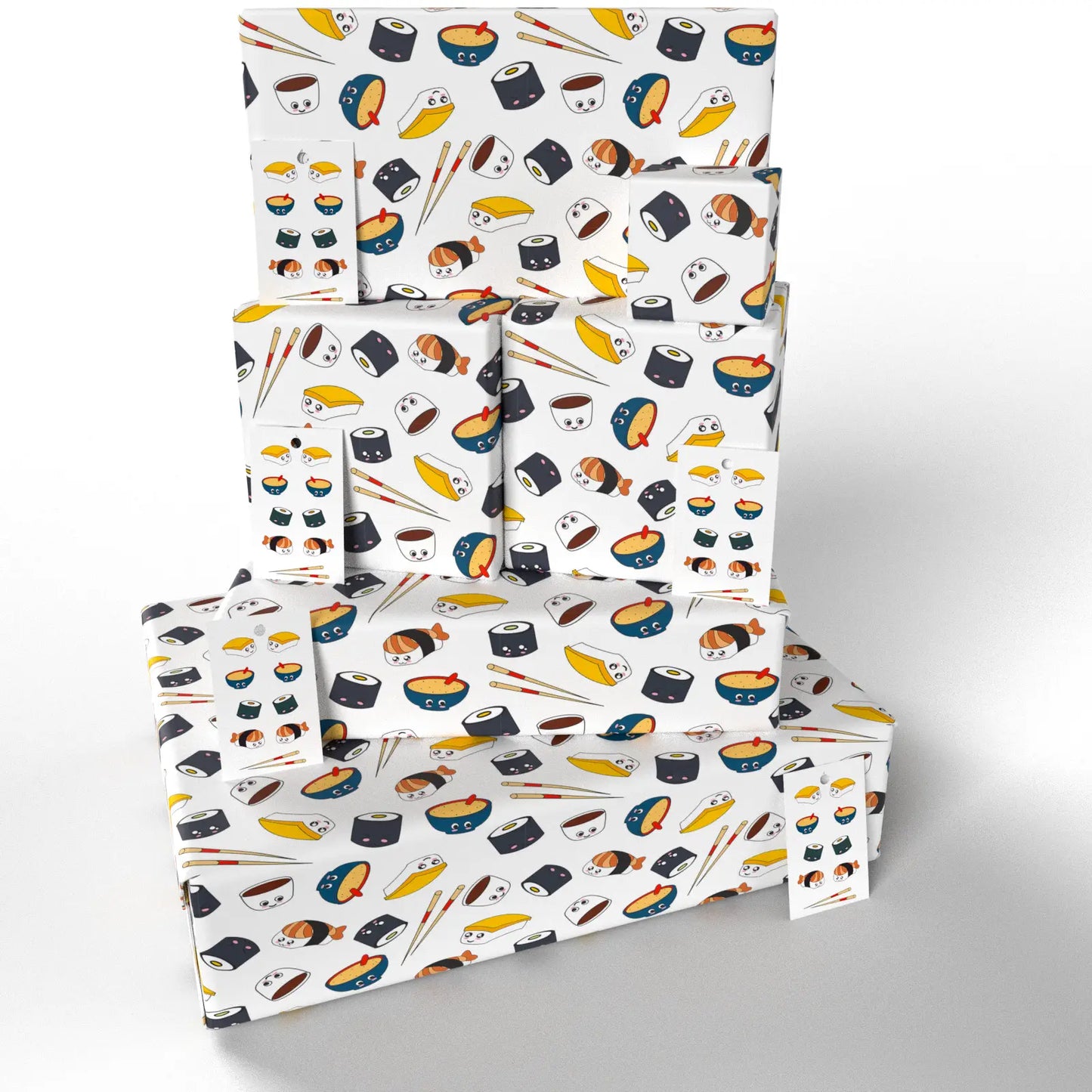 Carta Regalo con Etichetta - Sushi