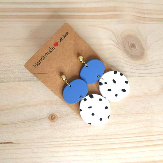 Orecchini in Resina -  Astratto Pois