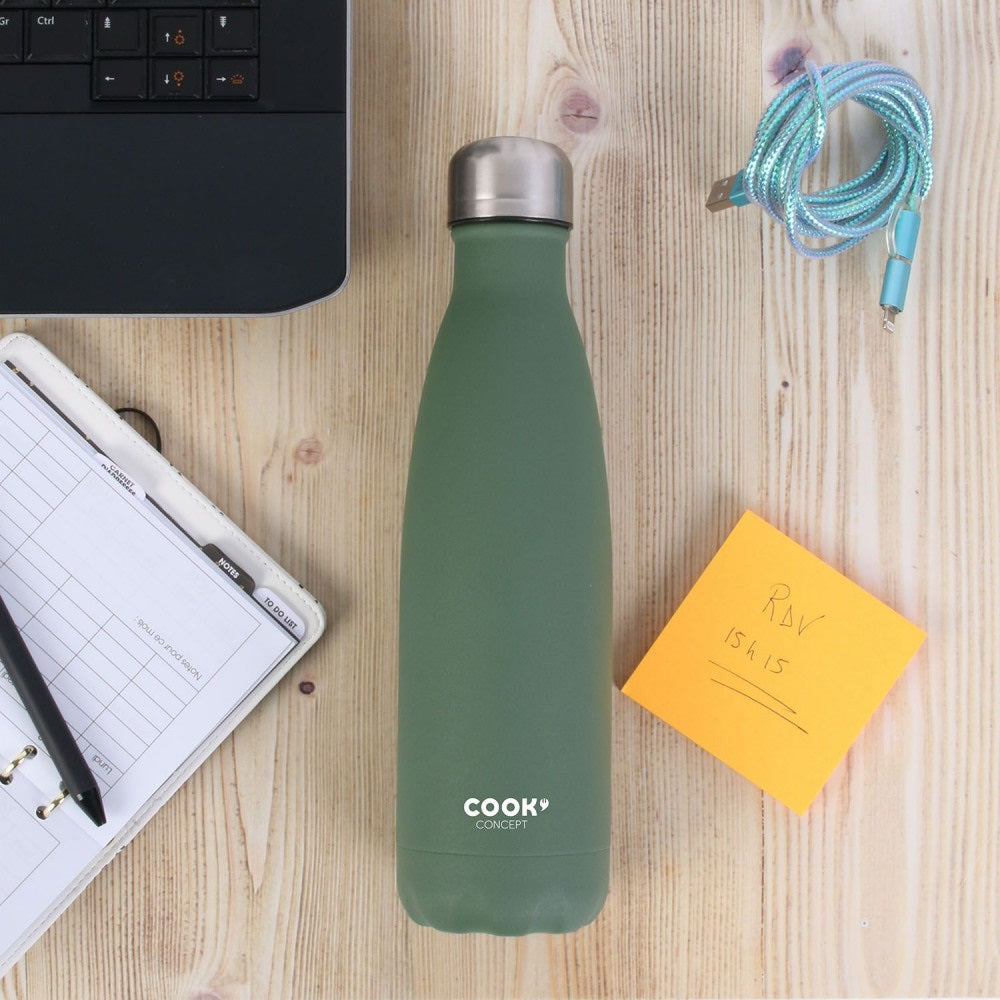 Borraccia Termica 500ml - Verde Militare