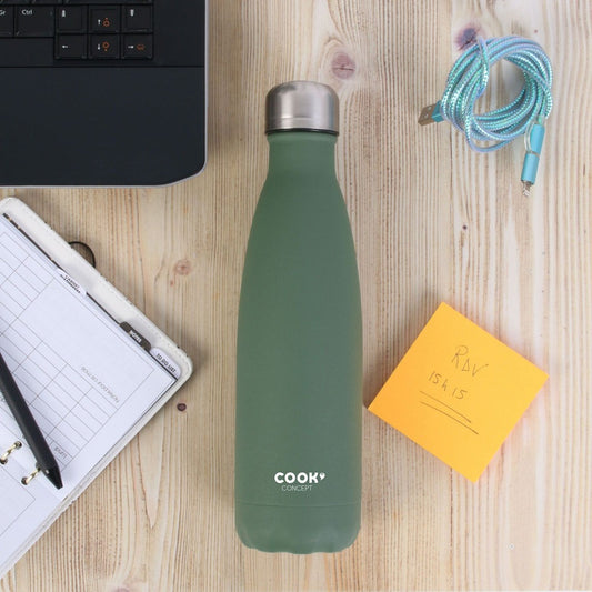 Borraccia Termica 500ml - Verde Militare