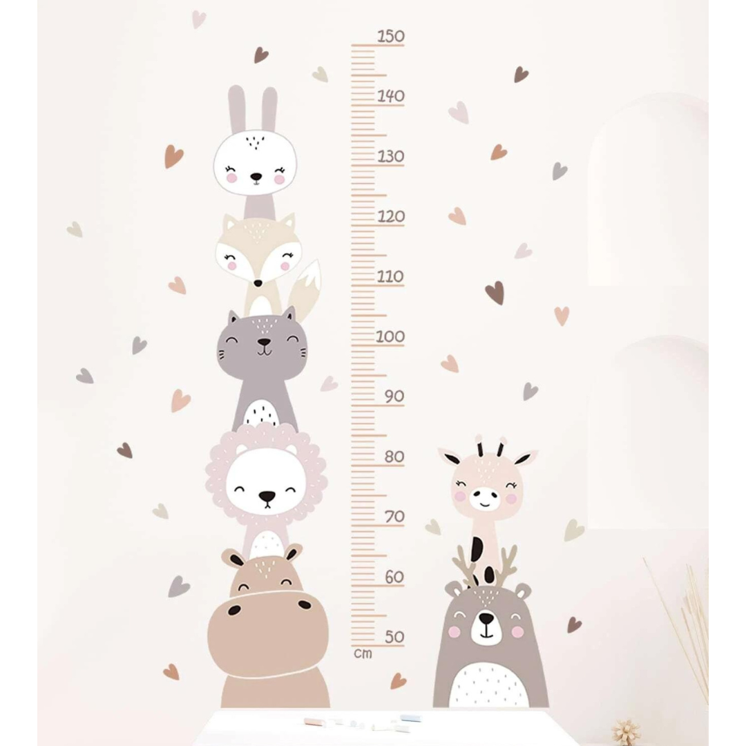 Adesivo Misura Altezza - Bimbi Beige