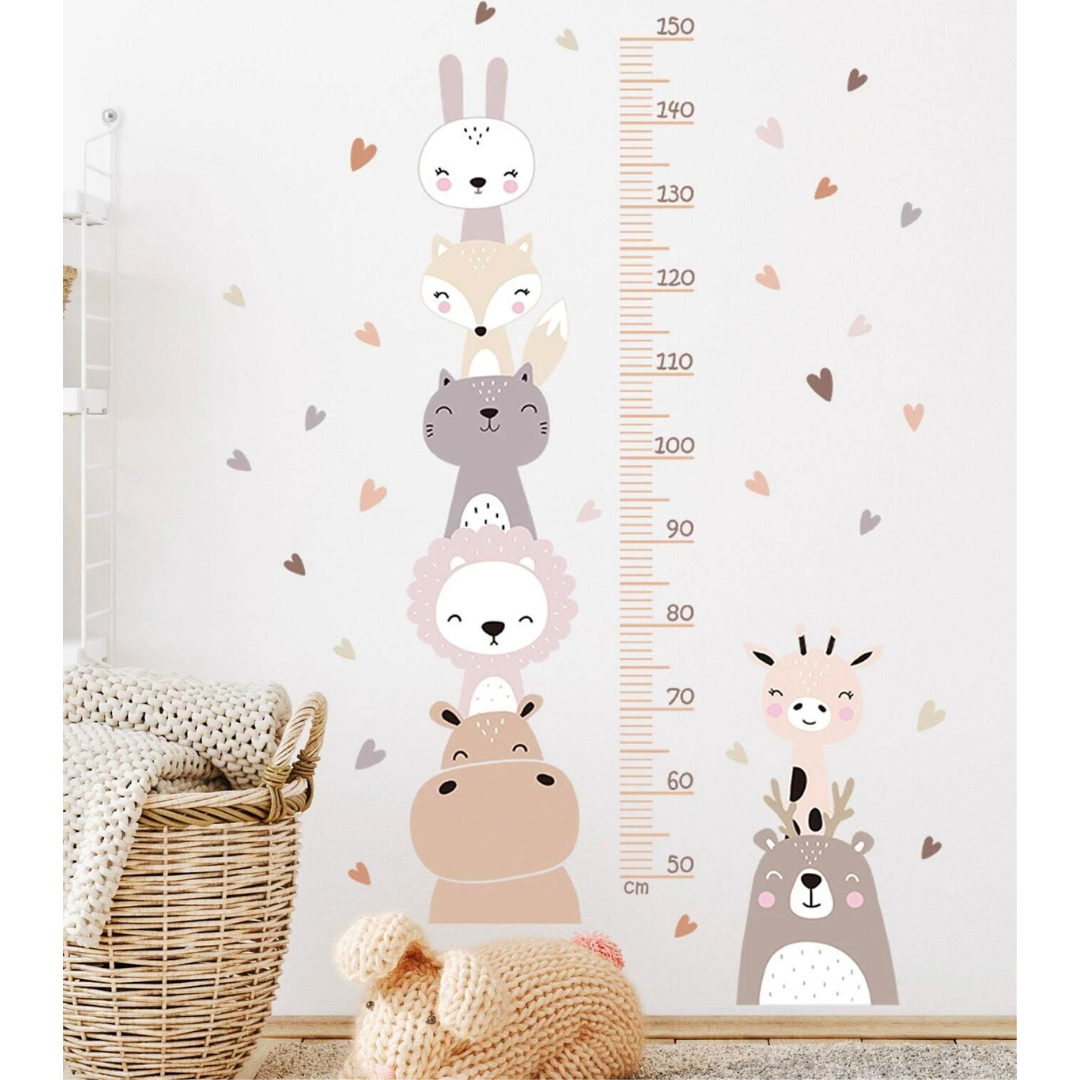 Adesivo Misura Altezza - Bimbi Beige
