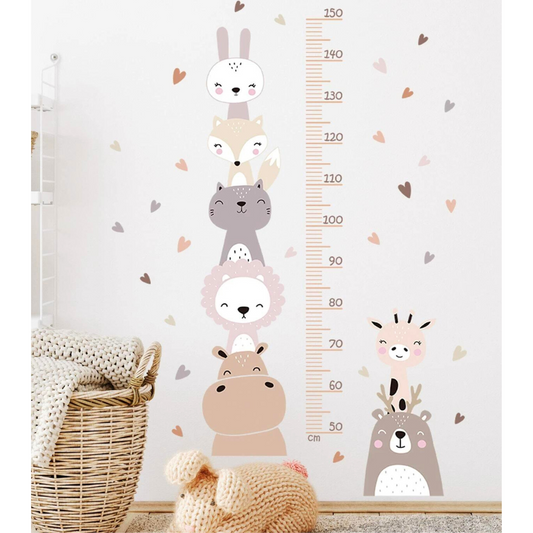 Adesivo Misura Altezza - Bimbi Beige