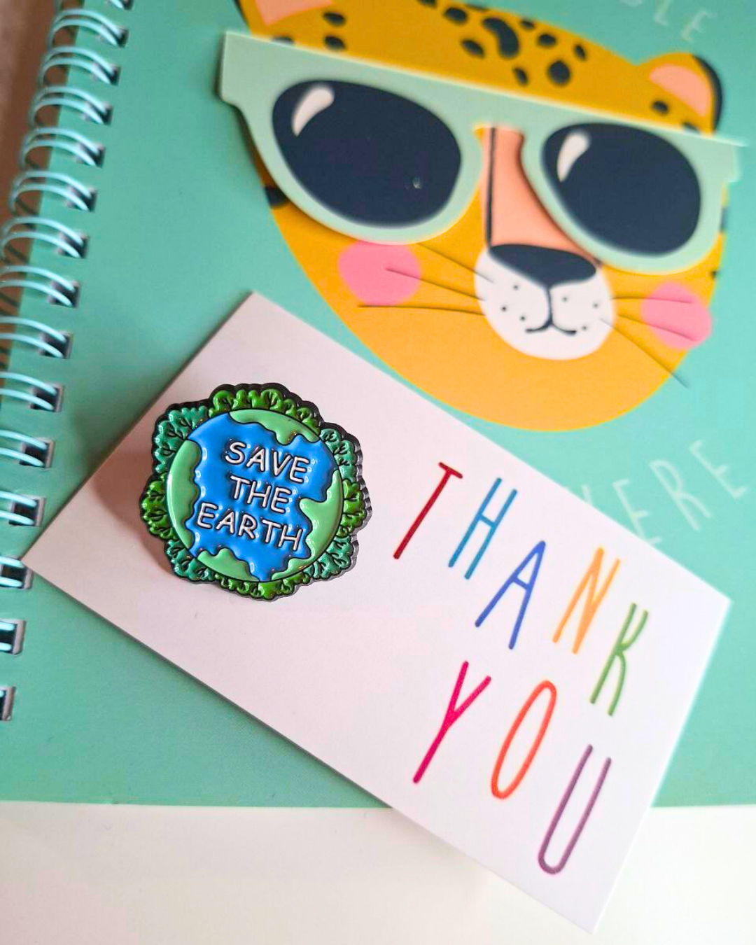 Spilla - Ecofriendly ''Save the Earth''