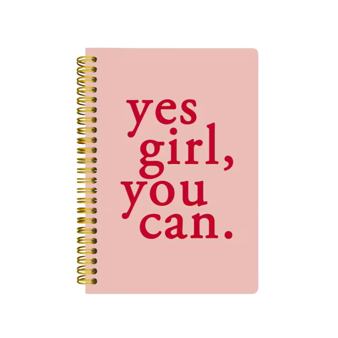 Quaderno Righe - Yes Girl You Can