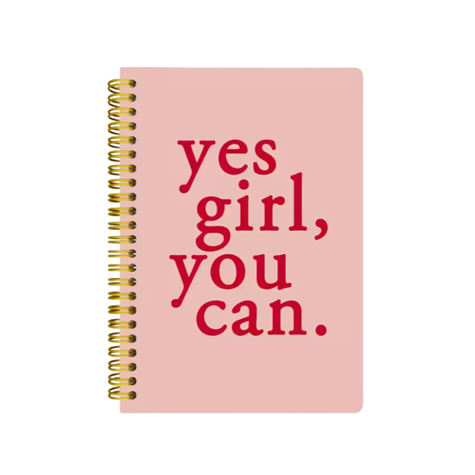 Quaderno Righe - Yes Girl You Can