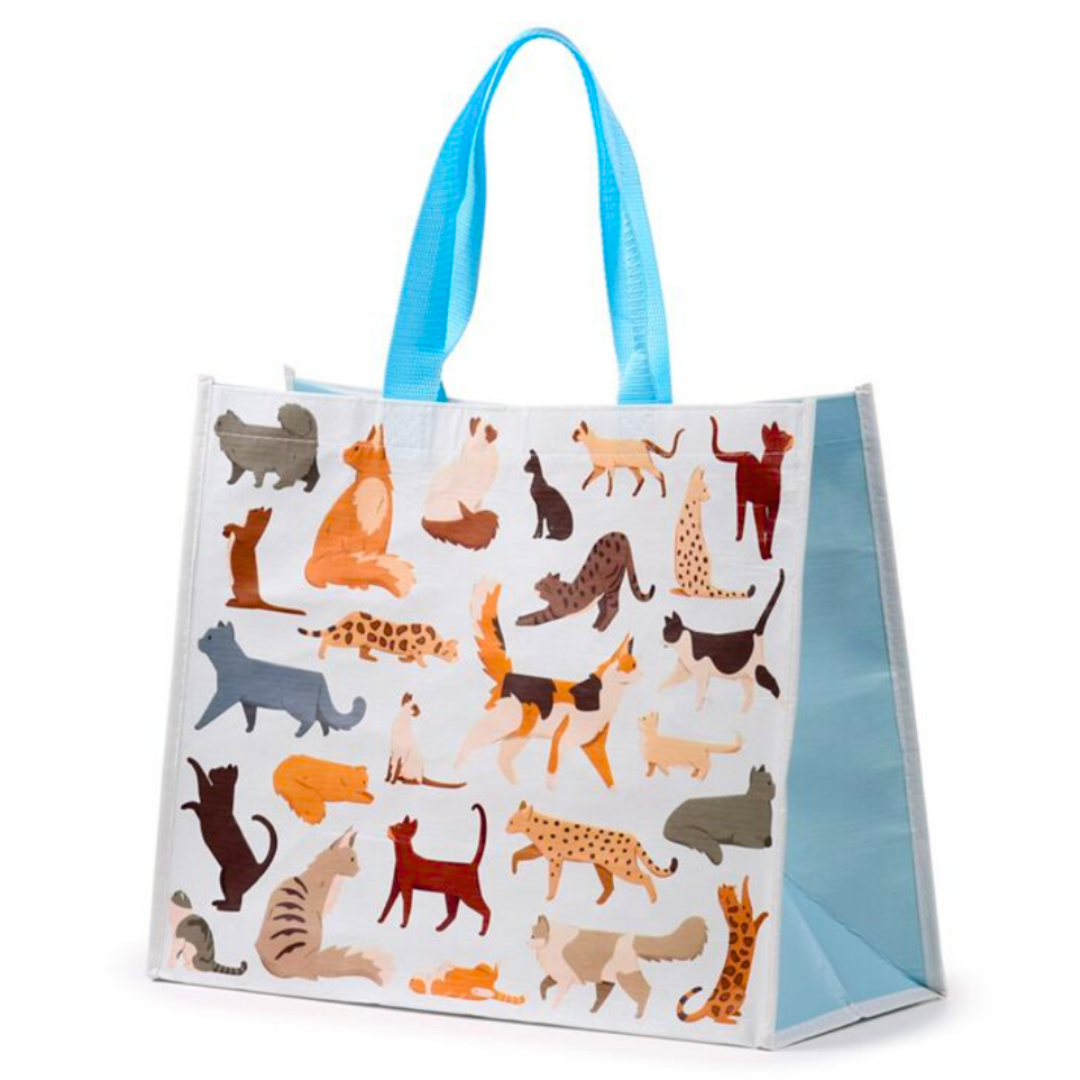 Busta Shopper Riciclata Multiuso - Gatti