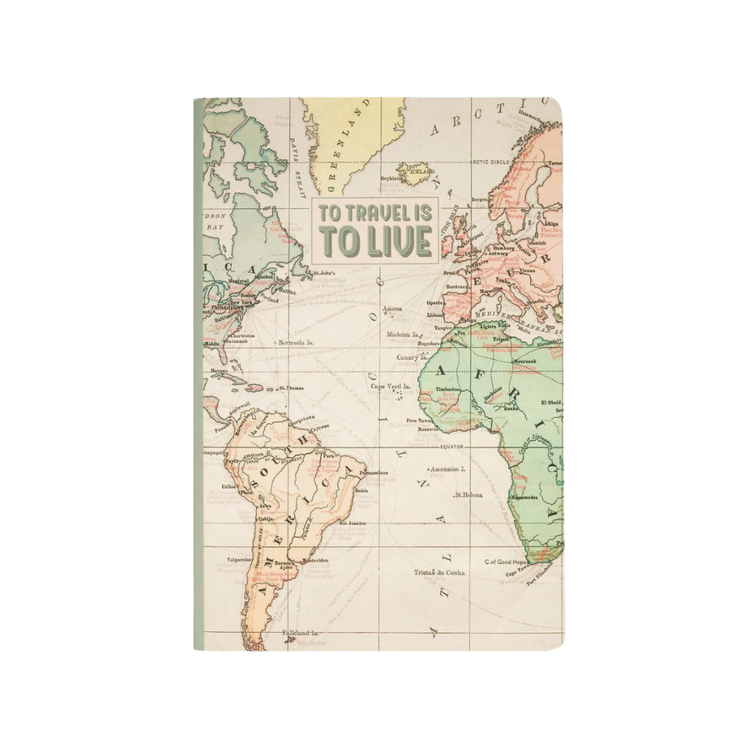 Quaderno Righe A6 - Travel