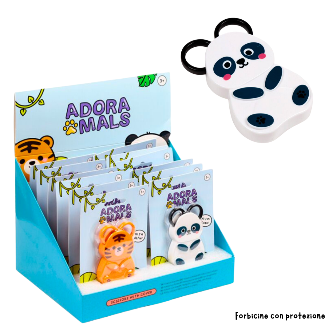 Forbici con Custodia - Panda