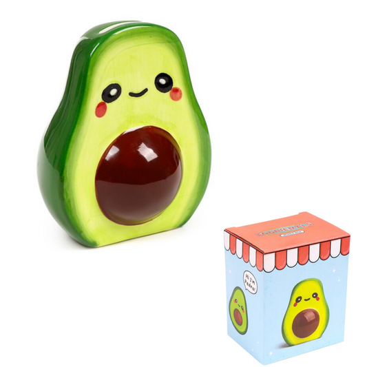 Salvadanaio in Ceramica - Avocado