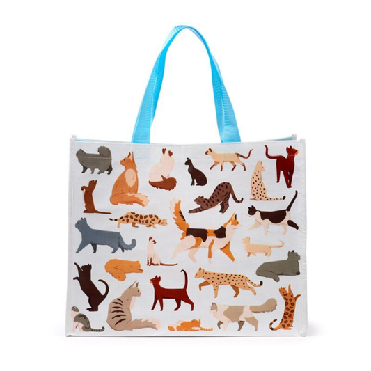 Busta Shopper Riciclata Multiuso - Gatti