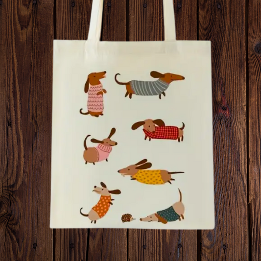 Borsa Shopper Tela - Bassotti