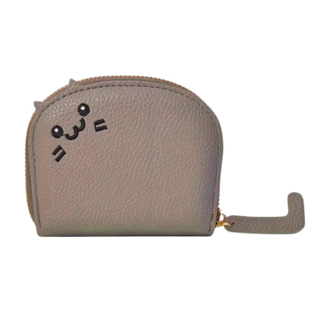 Portatessere Gatto - Grigio