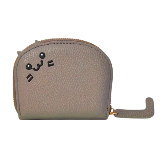 Portatessere Gatto - Grigio