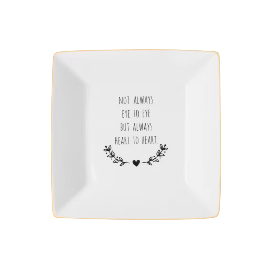 Piattino Portagioie - Scritta