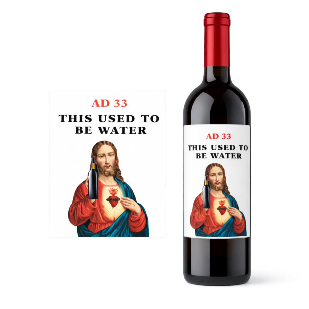 Etichetta Adesiva Bottiglie - This Used to Be Water