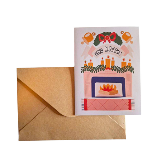 Biglietto Auguri Natalizio - Merry Christmas