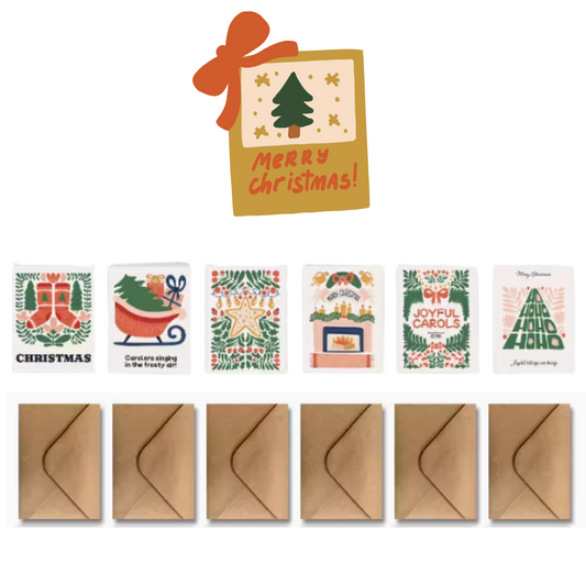 Biglietto Auguri Natalizio - Merry Christmas