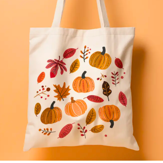 Borsa Shopper Tela - Zucca