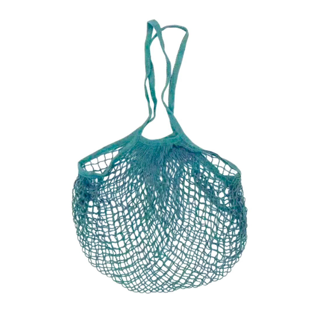 Borsa Spesa Cotone Organico - Azzurro