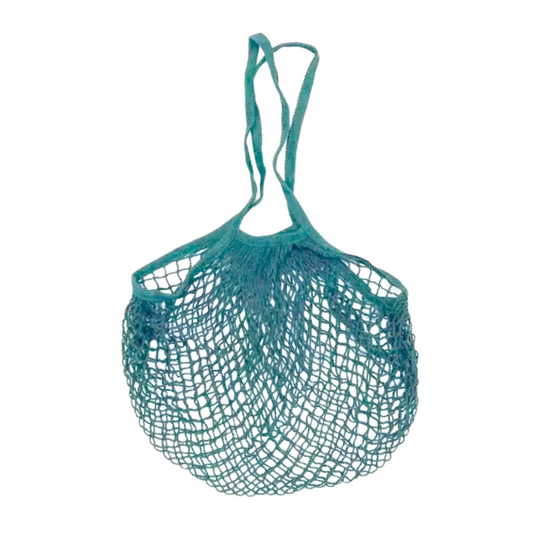 Borsa Spesa Cotone Organico - Azzurro