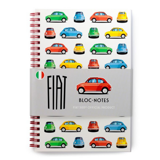 Quaderno A5 Anelli - Fiat 500 Retrò