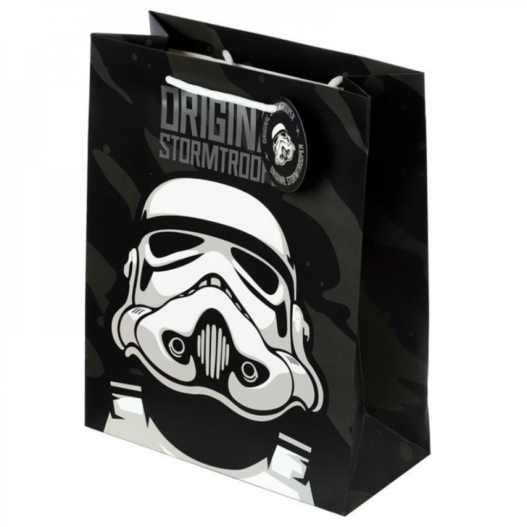 Busta Regalo con Etichetta Stormtrooper - Taglia L