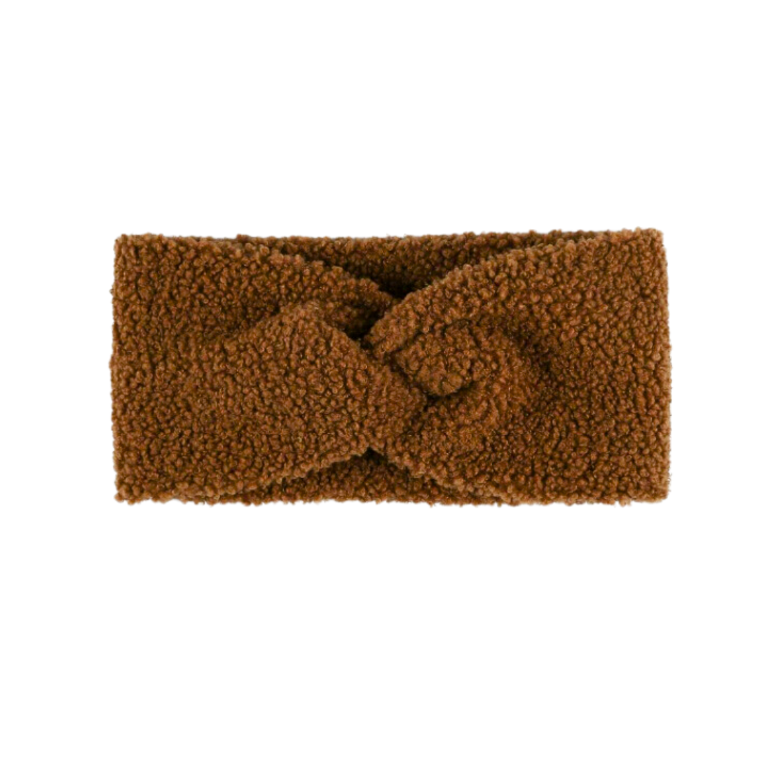 Fascia Capelli Teddy - Marrone